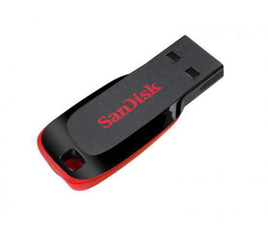 Pen Drive 8GB Sandisk - Cruzer Blade Software 