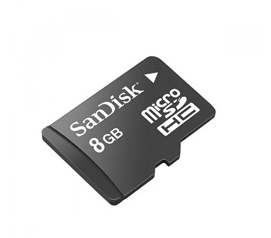 Cartão de Memória SD 8GB com Adaptador - SanDisk