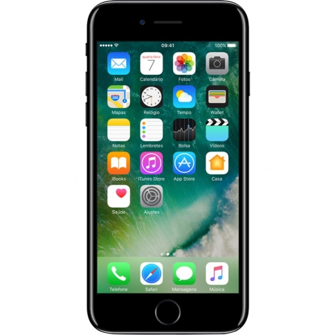 iPhone 7 128GB Preto Brilhante Tela Retina HD 4,7