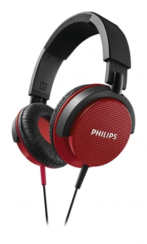 Fone Philips DJ 1500 - Vermelho