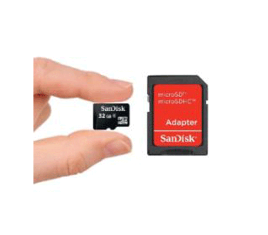 Cartão de Memória SD 32GB com Adaptador - SanDisk