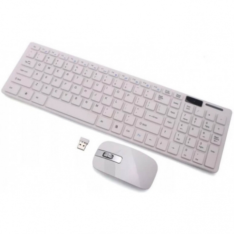 Teclado e mouse sem fio exbom