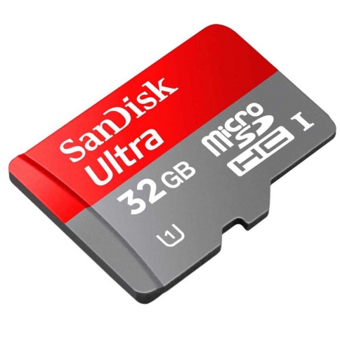 Cartão SD Sandisk Ultra UHS-I Classe 10 32GB