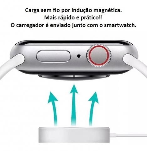 Relógio Inteligente Smartwatch Iwo 12 Pro Android IOS 44mm