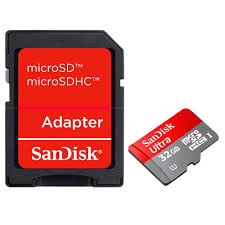 Cartão Micro SD Ultra Classe 10 Com adaptador 32GB - Sandisk