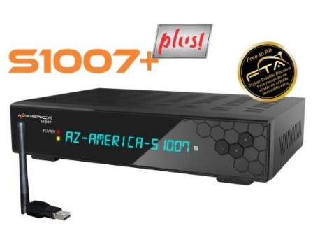 AZAMERICA S1007 PLUS- IKS E SKS - 4K, WIFI, ACM - 