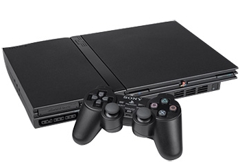 Console Sony PlayStation 2 Slim Preto - PS2 Desbloqueado